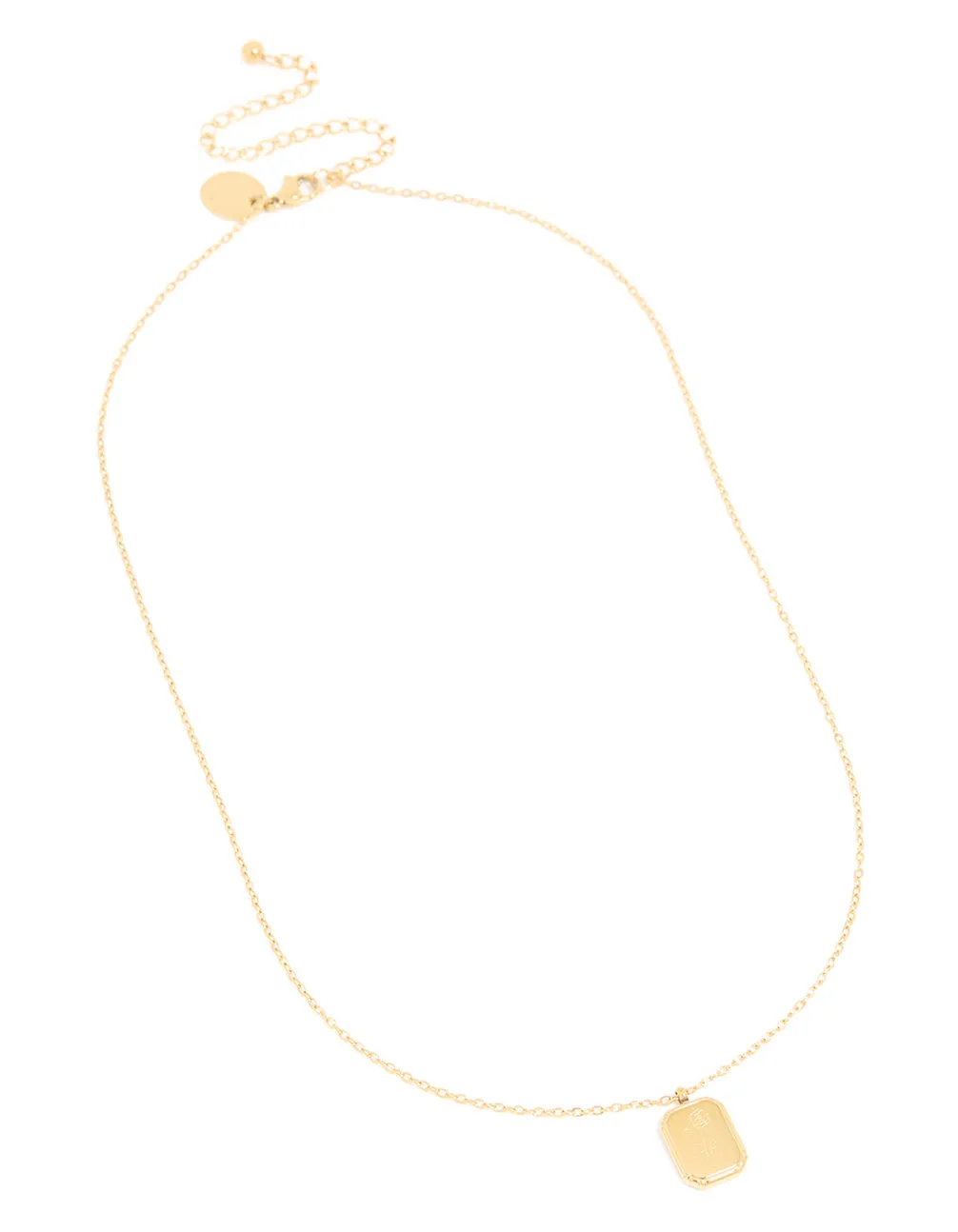 Waterproof Gold Plated Stainless Steel Birth Flower June Rose Necklace sold by lovisa product image thumbnail 2