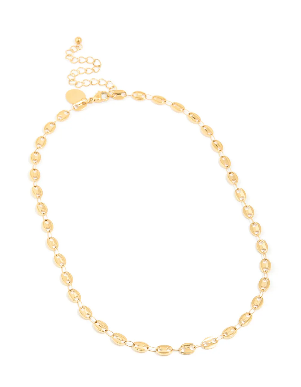 Waterproof Gold Plated Stainless Steel Marina Chain Necklace sold by lovisa product image thumbnail 2