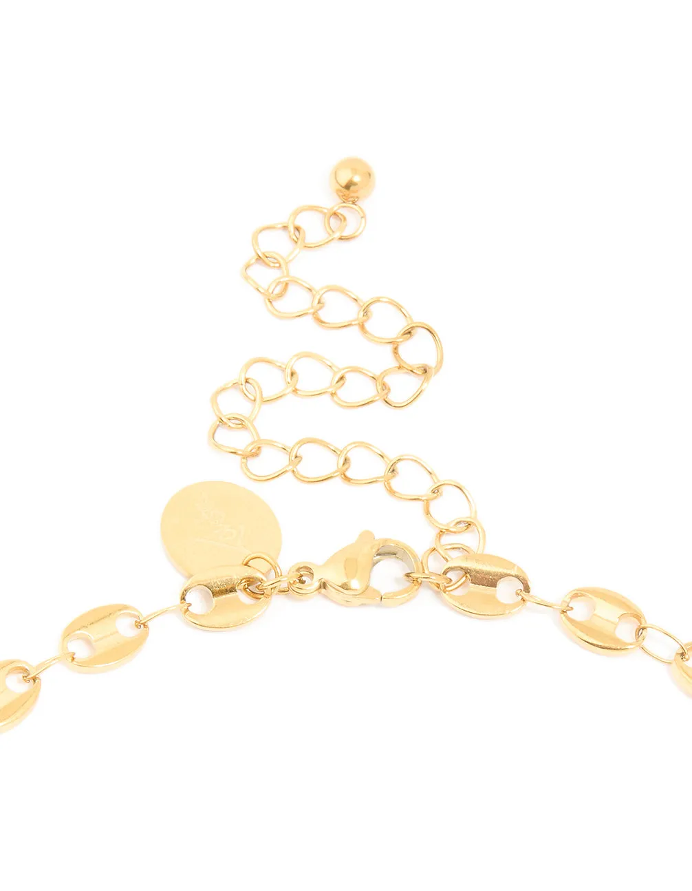 Waterproof Gold Plated Stainless Steel Marina Chain Necklace sold by lovisa product image thumbnail 3