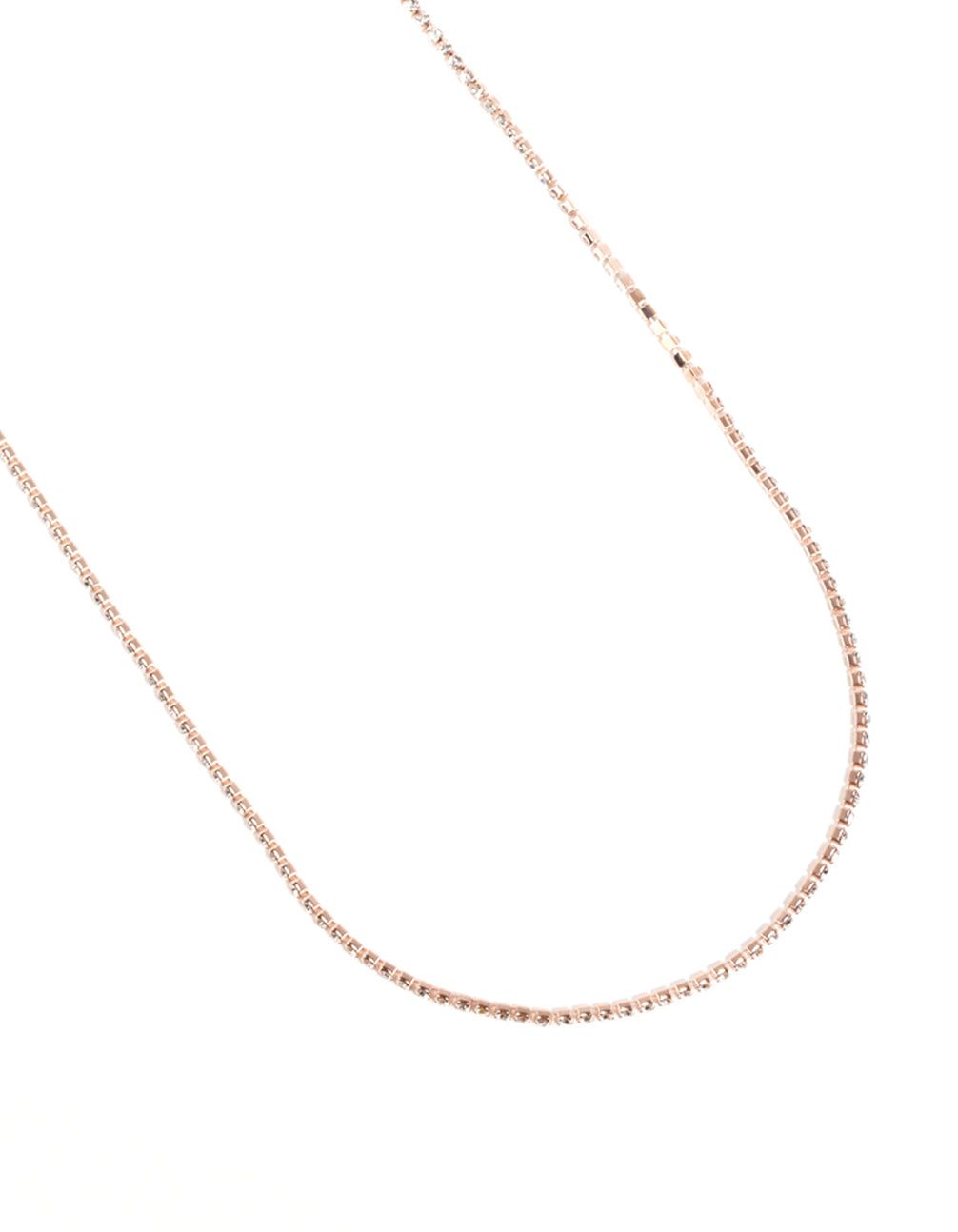 Rose Gold Fine Cupchain Long Necklace sold by lovisa
