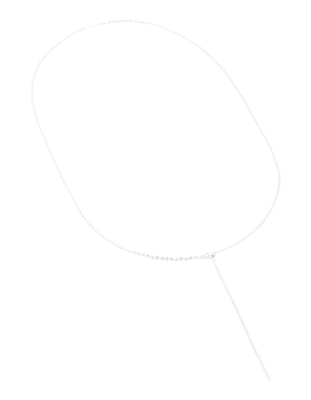 Sterling Silver Adjustable Chain Y-Necklace sold by lovisa product image thumbnail 2