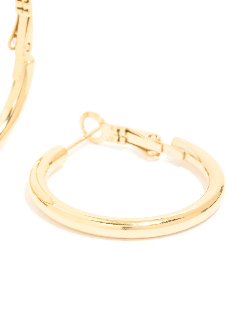 Waterproof Gold Plated Stainless Steel Hoop Earrings sold by lovisa product image thumbnail 5