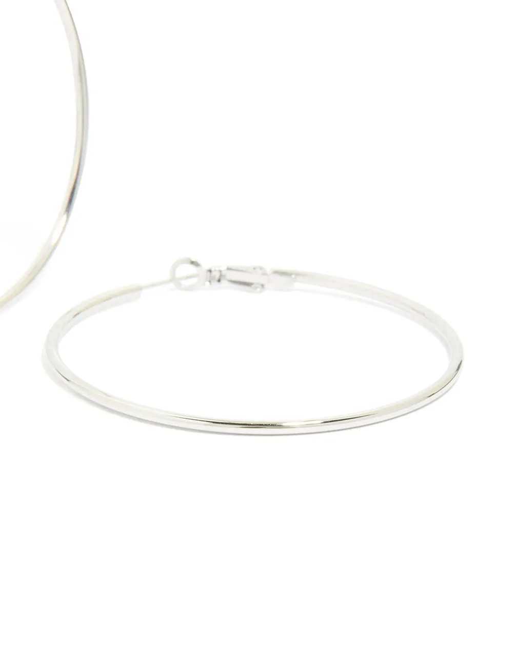 Waterproof Stainless Steel Hoop Earrings 55 MM sold by lovisa product image thumbnail 5