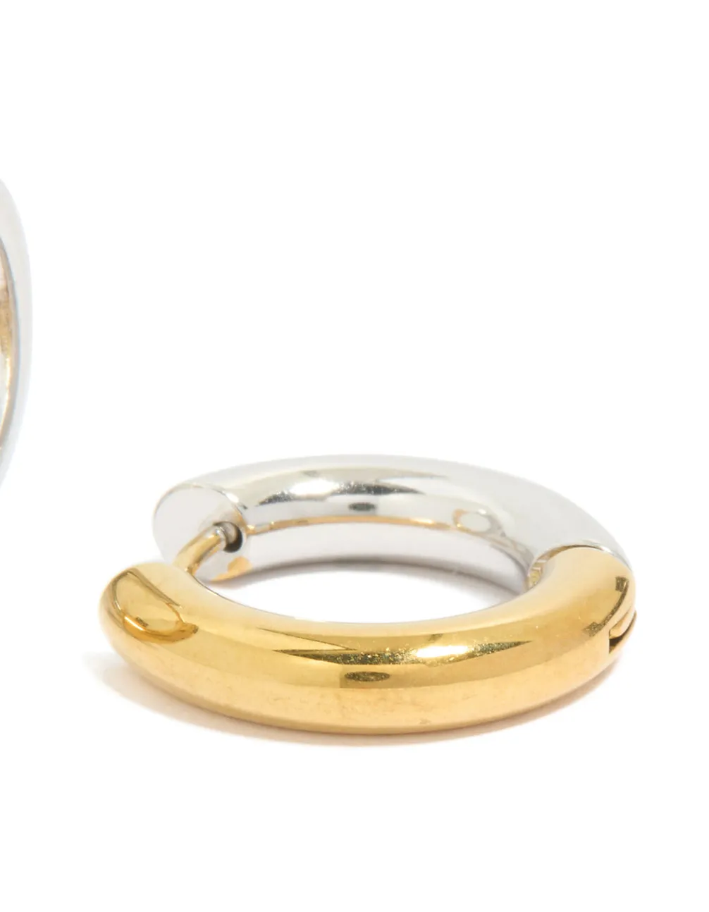 Waterproof Mixed Metal Plated Stainless Steel Huggie Earrings 12 MM sold by lovisa product image thumbnail 5