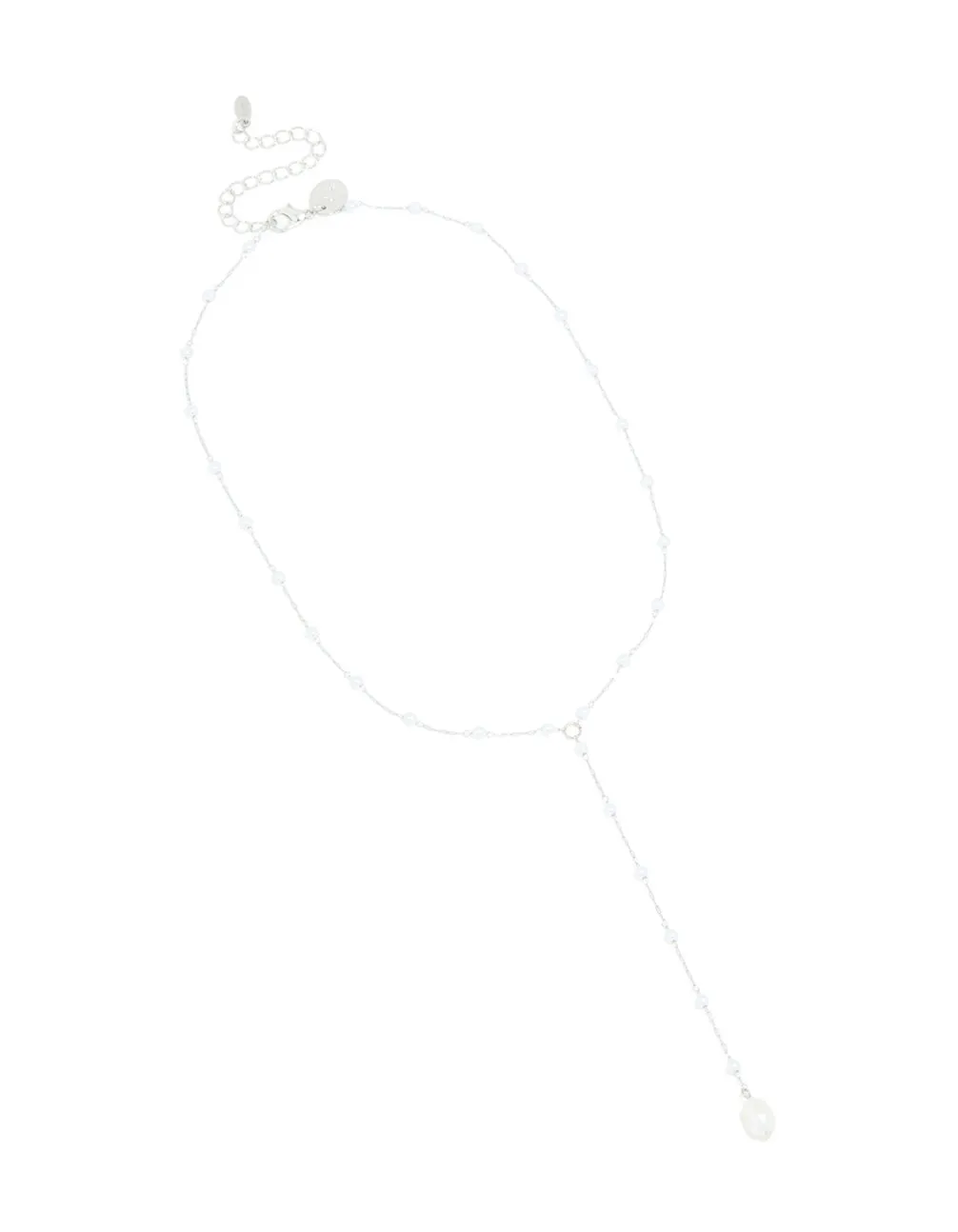 Waterproof Stainless Steel Pearl Y-Necklace sold by lovisa product image thumbnail 2