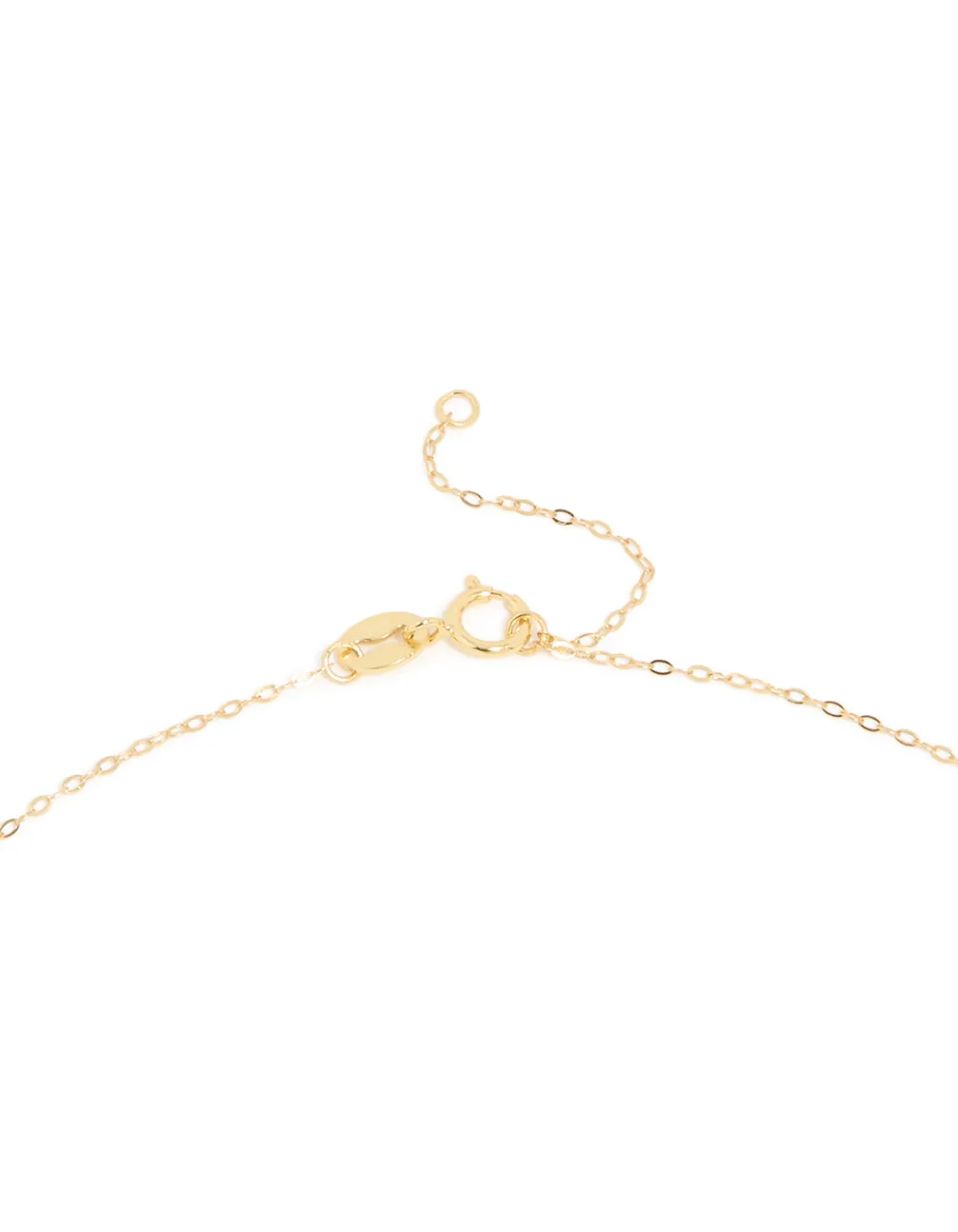 Gold Plated Sterling Silver Cubic Zirconia Heart Arrow Necklace sold by lovisa product image thumbnail 3