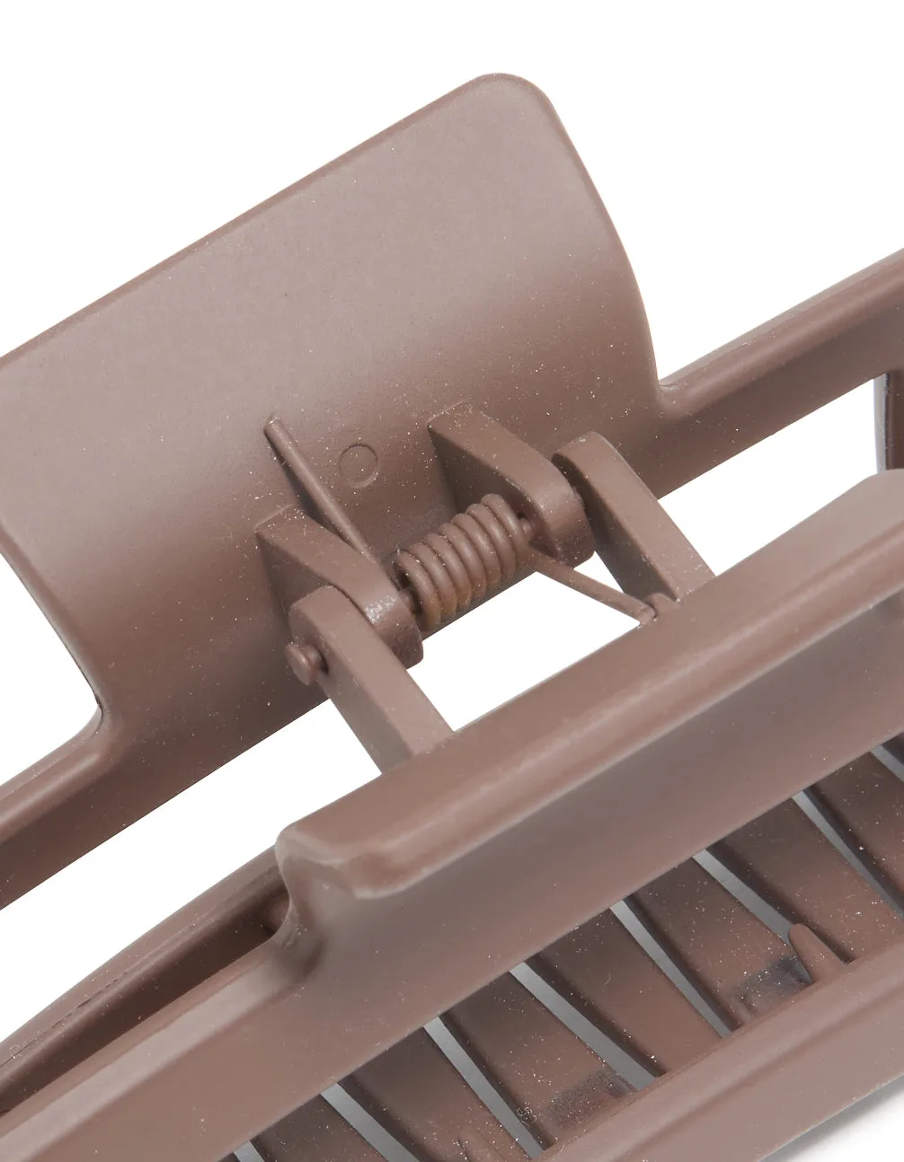 Brown Coated Large Claw Clip sold by lovisa product image thumbnail 3