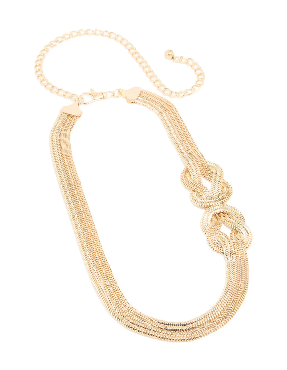 Gold Snake Chain Knot Belt sold by lovisa product image thumbnail 2