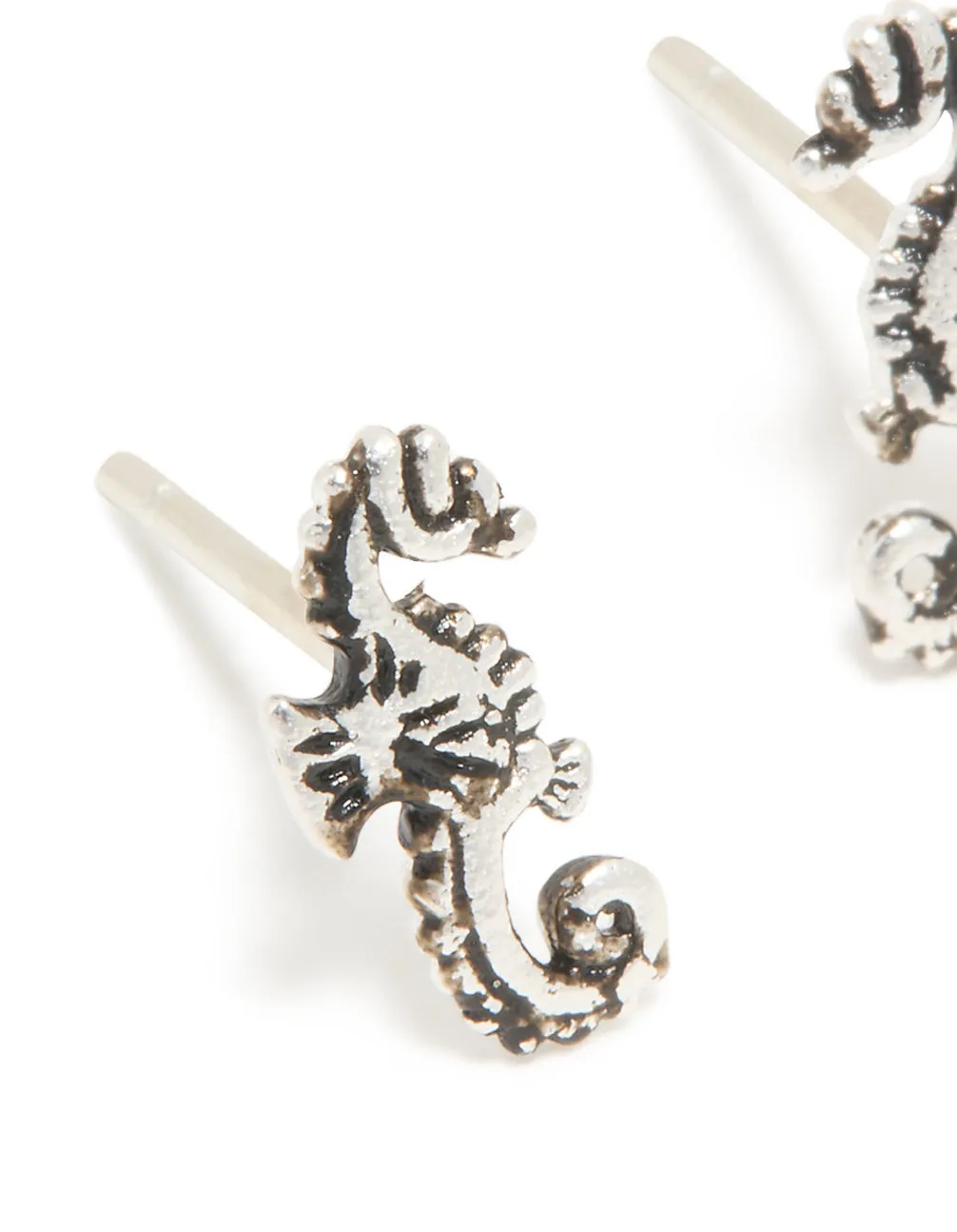 Sterling Silver Seahorse Stud Earrings sold by lovisa product image thumbnail 2