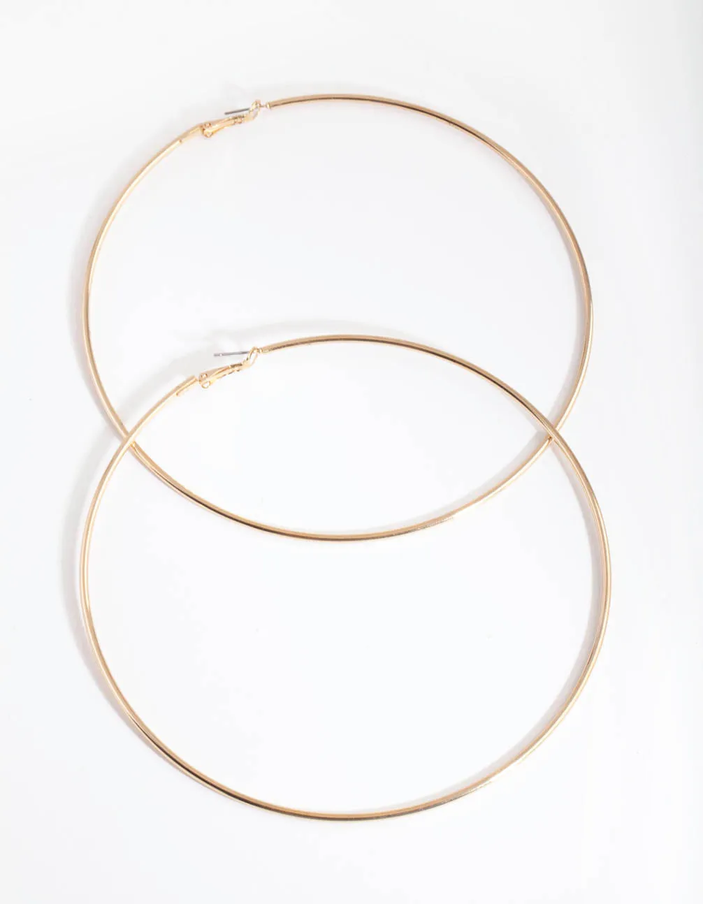 Gold Oversized Hoop Earrings sold by lovisa