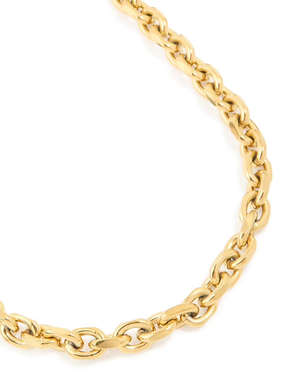 Waterproof Gold Plated Stainless Steel Thick Chain Necklace sold by lovisa
