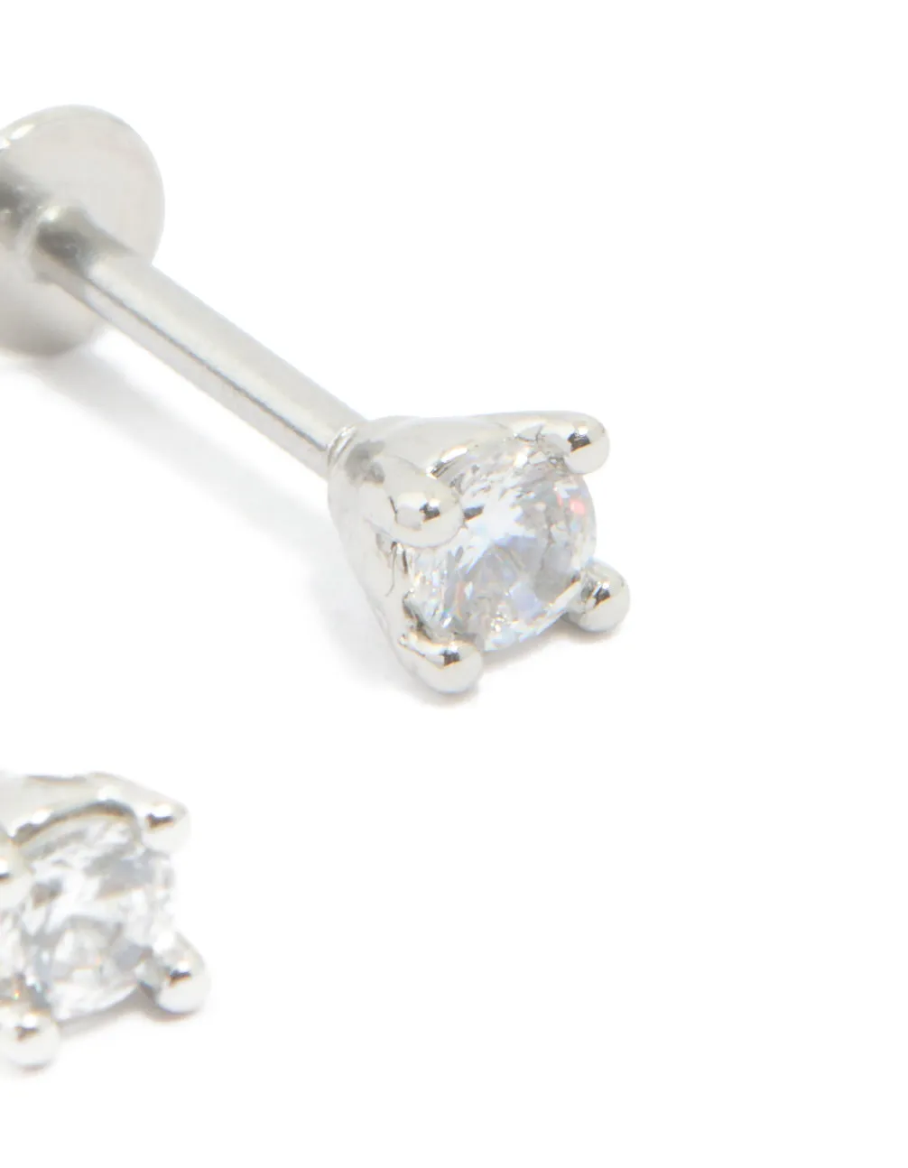 Surgical Steel Cubic Zirconia Flat Back Studs sold by lovisa product image thumbnail 5
