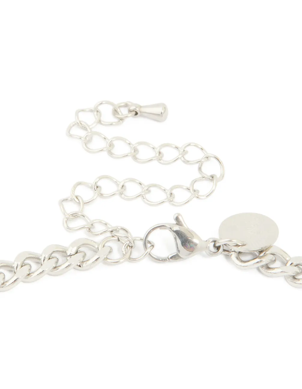 Waterproof Stainless Steel Smooth Plain Cross Necklace sold by lovisa product image thumbnail 3