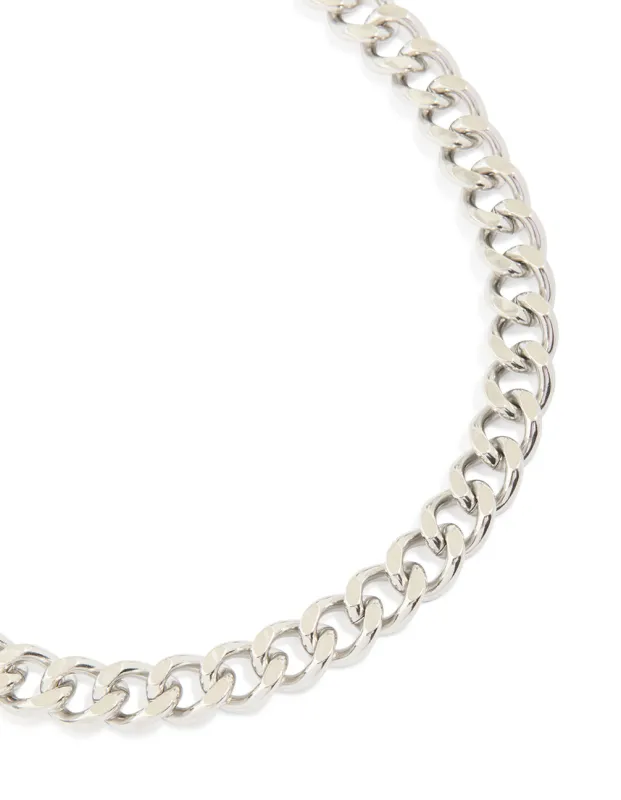 Mens Waterproof Stainless Steel Miami Cuban Link Necklace sold by lovisa
