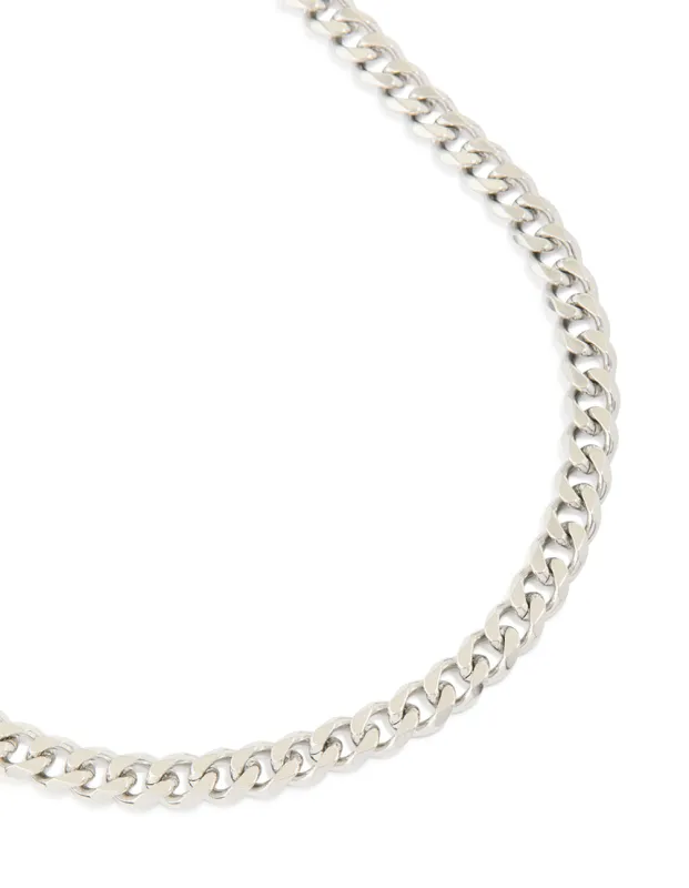 Mens Waterproof Stainless Steel Small Miami Cuban Necklace sold by lovisa