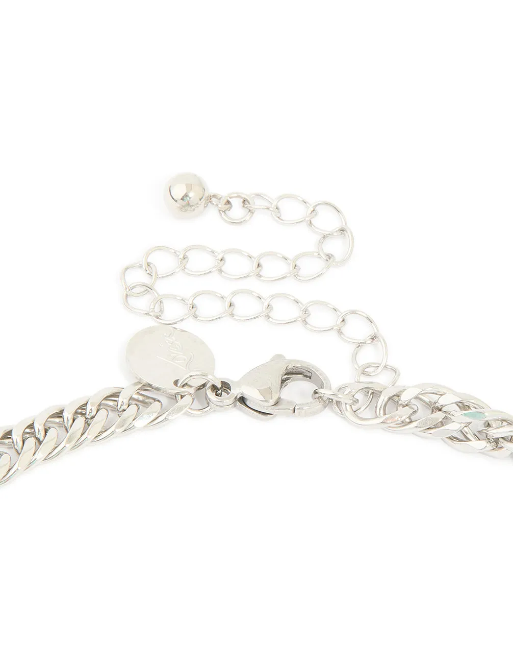 Mens Waterproof Stainless Steel Smooth Cuban Link Necklace sold by lovisa product image thumbnail 5