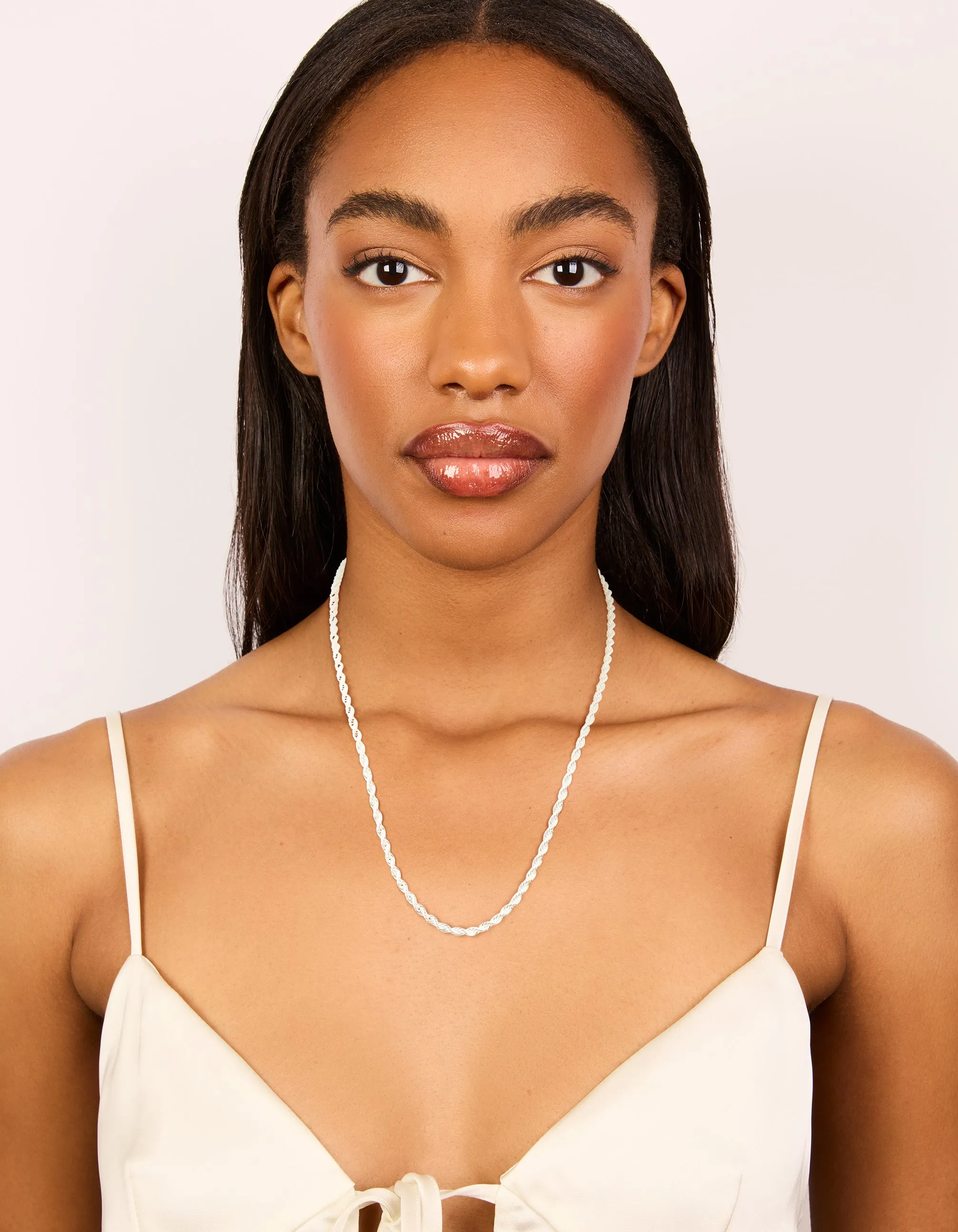 Waterproof Stainless Steel Twist Chain Necklace sold by lovisa product image thumbnail 3