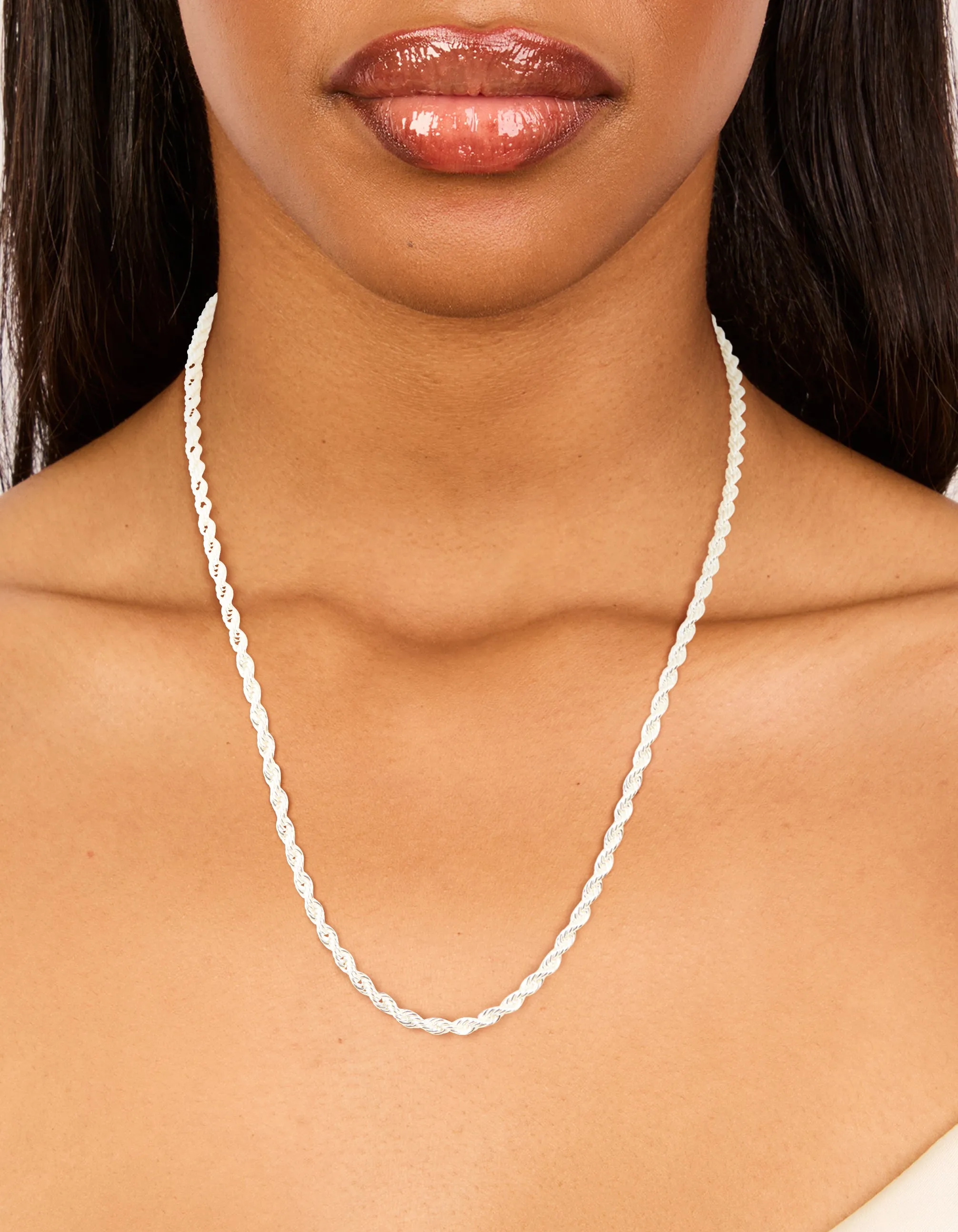 Waterproof Stainless Steel Twist Chain Necklace sold by lovisa product image thumbnail 2