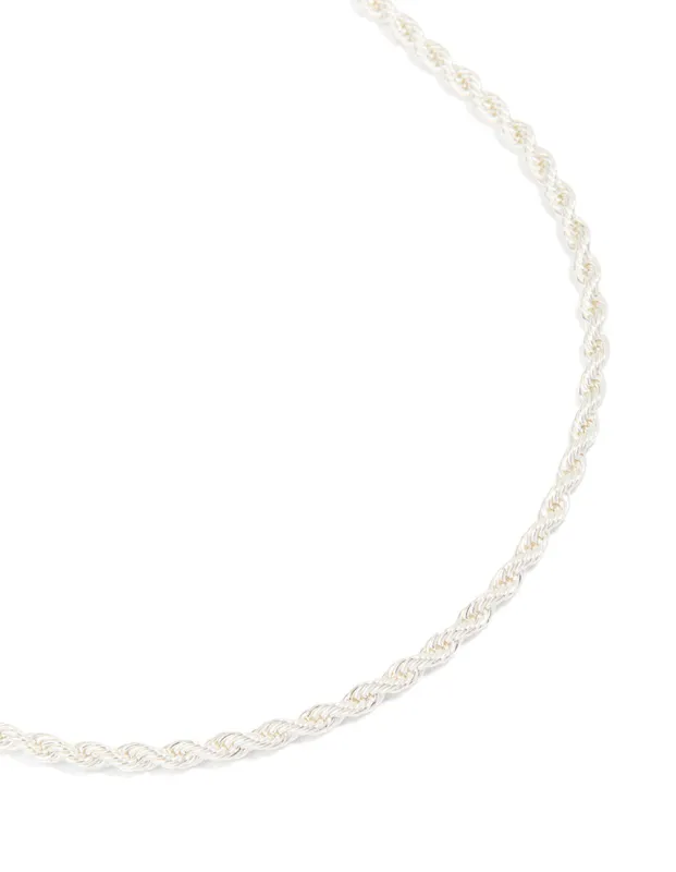 Waterproof Stainless Steel Twist Chain Necklace made by lovisa