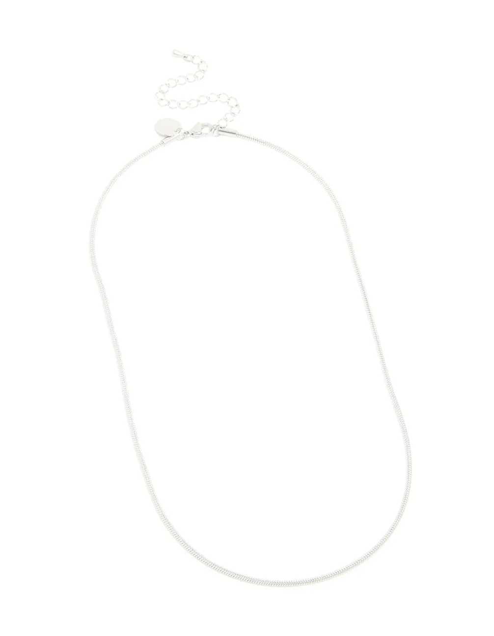 Waterproof Stainless Steel Short Snake Chain Necklace sold by lovisa product image thumbnail 4