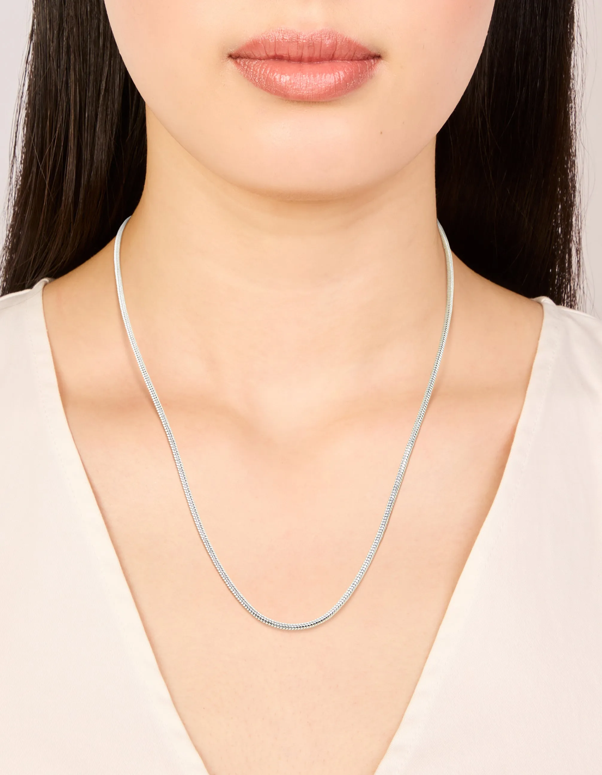 Waterproof Stainless Steel Short Snake Chain Necklace sold by lovisa product image thumbnail 2