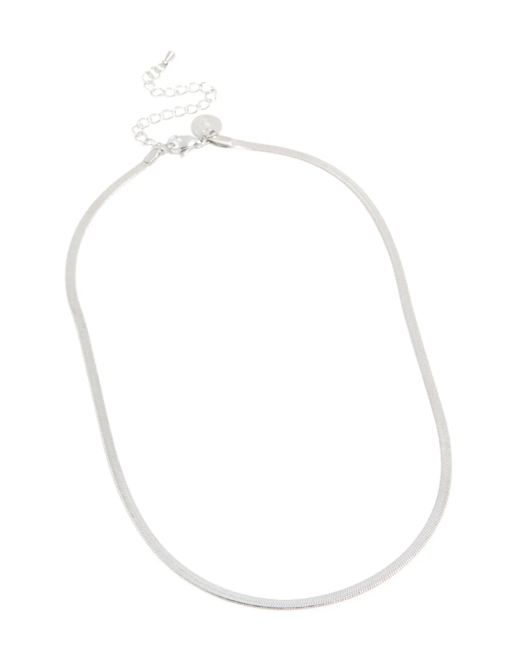 Waterproof Stainless Steel Fine Flat Snake Chain Necklace sold by lovisa product image thumbnail 4