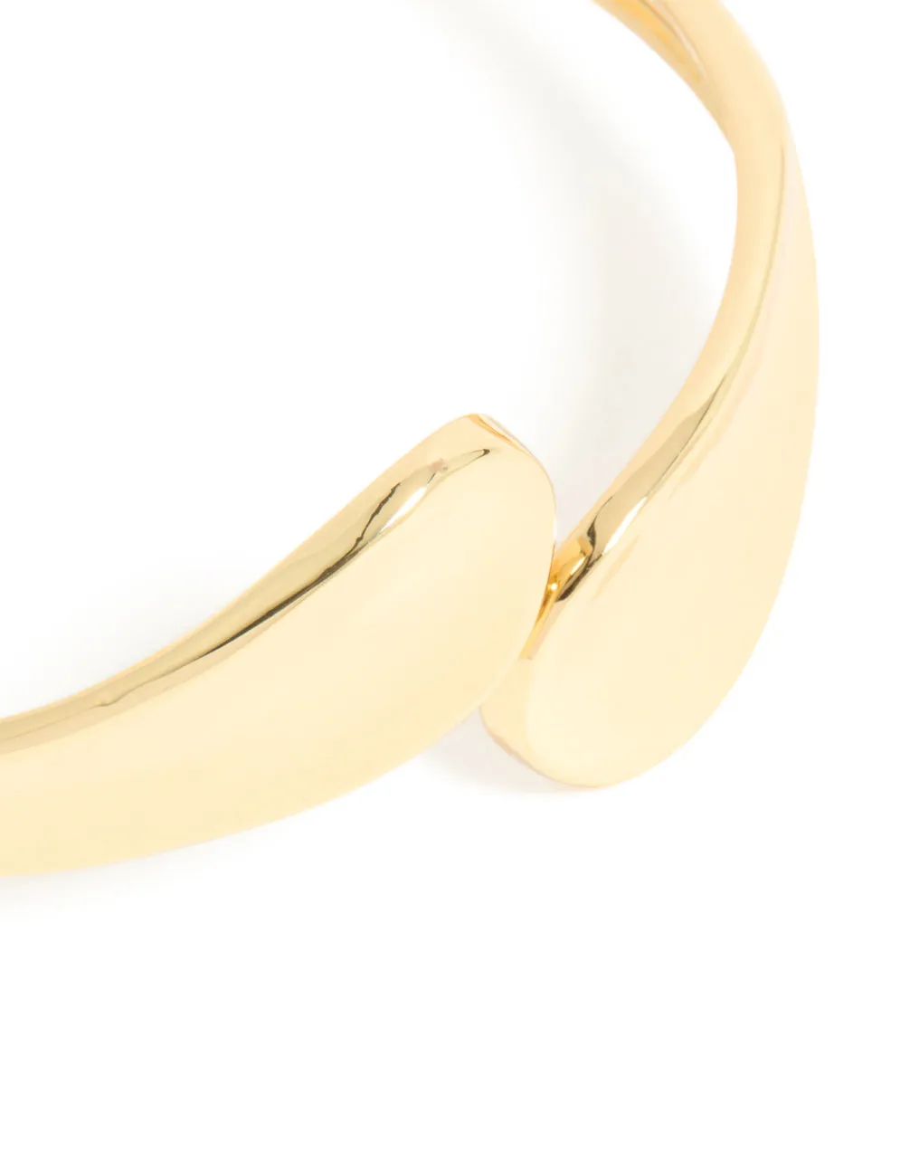 Gold Plated Curved Wrapped Hinged Bangle sold by lovisa product image thumbnail 2