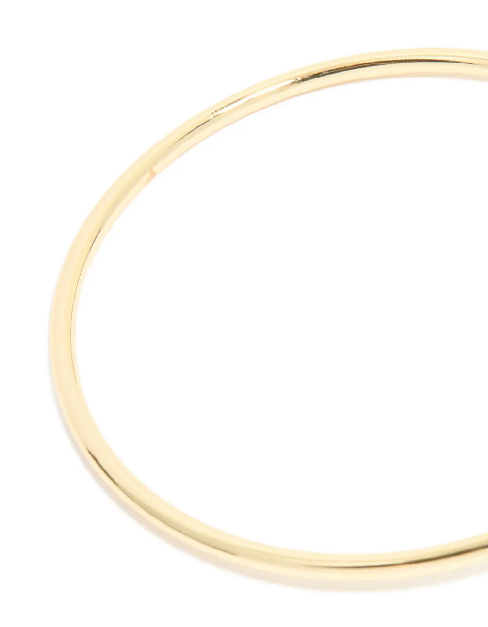 Gold Plated Cubic Zirconia Circle Bezel Bangle sold by lovisa product image thumbnail 3