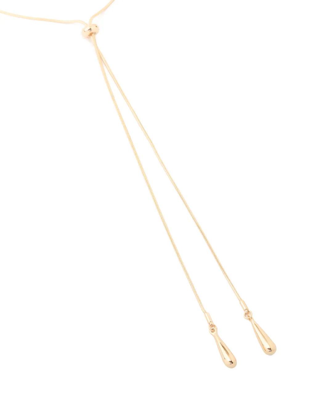 Gold Adjustable Toggle Y-Necklace sold by lovisa product image thumbnail 3
