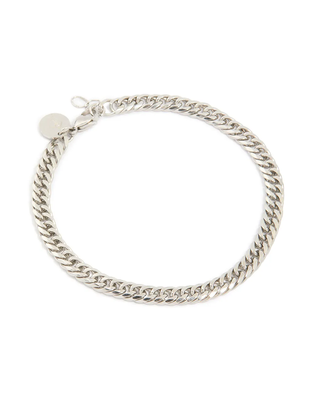 Mens Waterproof Stainless Steel Smooth Cuban Link Bracelet sold by lovisa