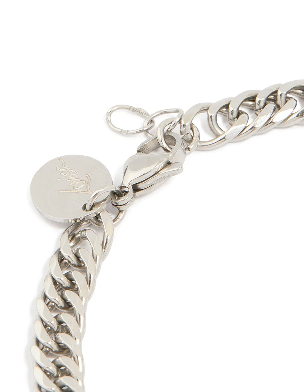 Mens Waterproof Stainless Steel Smooth Cuban Link Bracelet sold by lovisa product image thumbnail 5