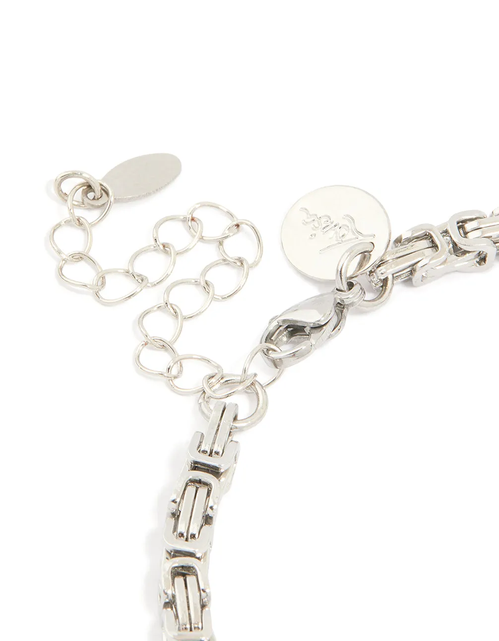Mens Waterproof Stainless Steel Box Link Chain Bracelet sold by lovisa product image thumbnail 5
