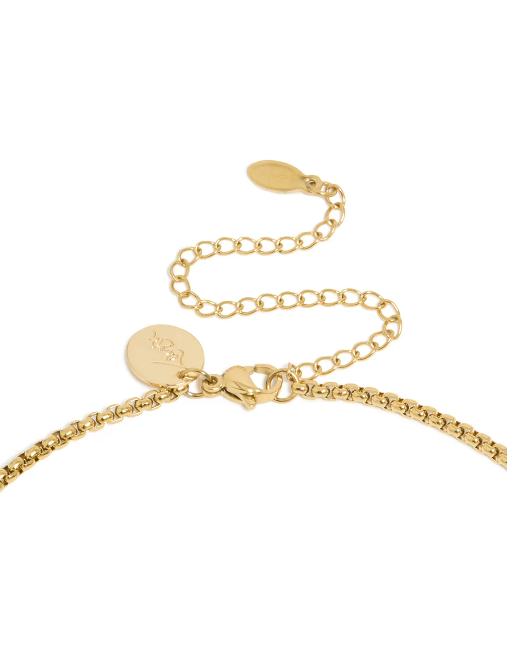 Mens Gold Plated Stainless Steel Cross Pendant Necklace sold by lovisa product image thumbnail 3
