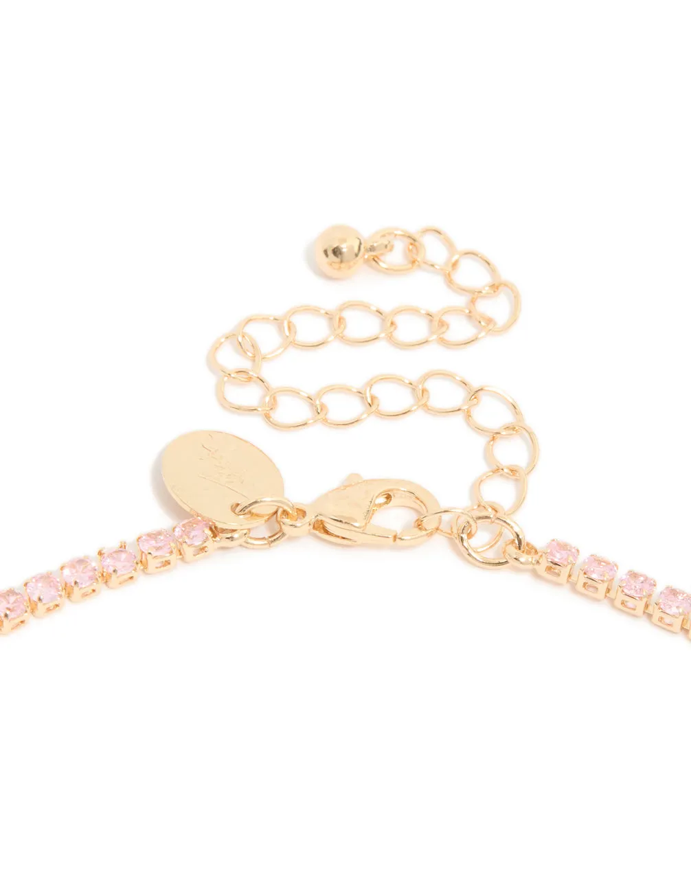 Gold Dainty Cubic Zirconia Tennis Necklace sold by lovisa product image thumbnail 5