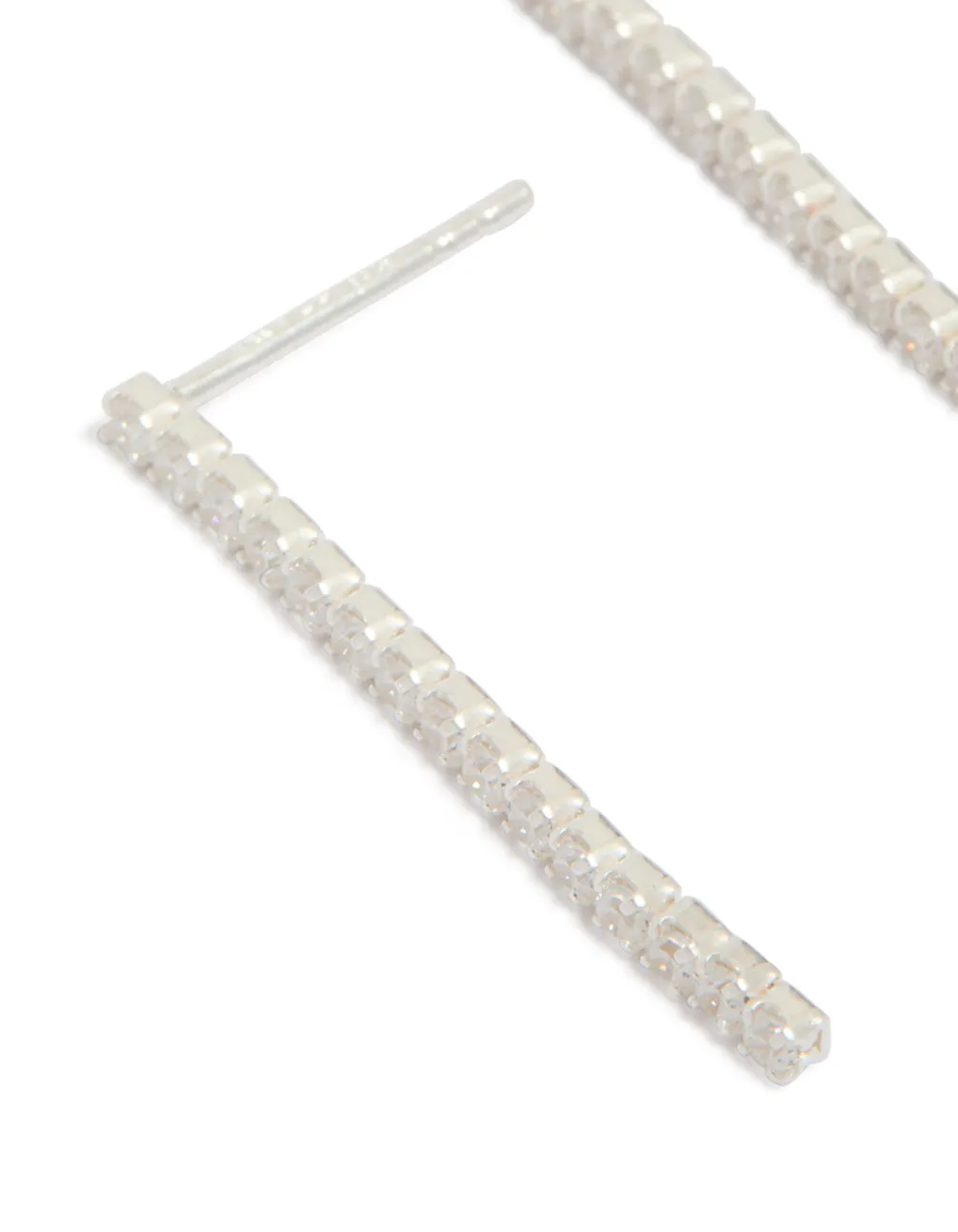 Sterling Silver Cubic Zirconia Drop Earrings sold by lovisa product image thumbnail 4