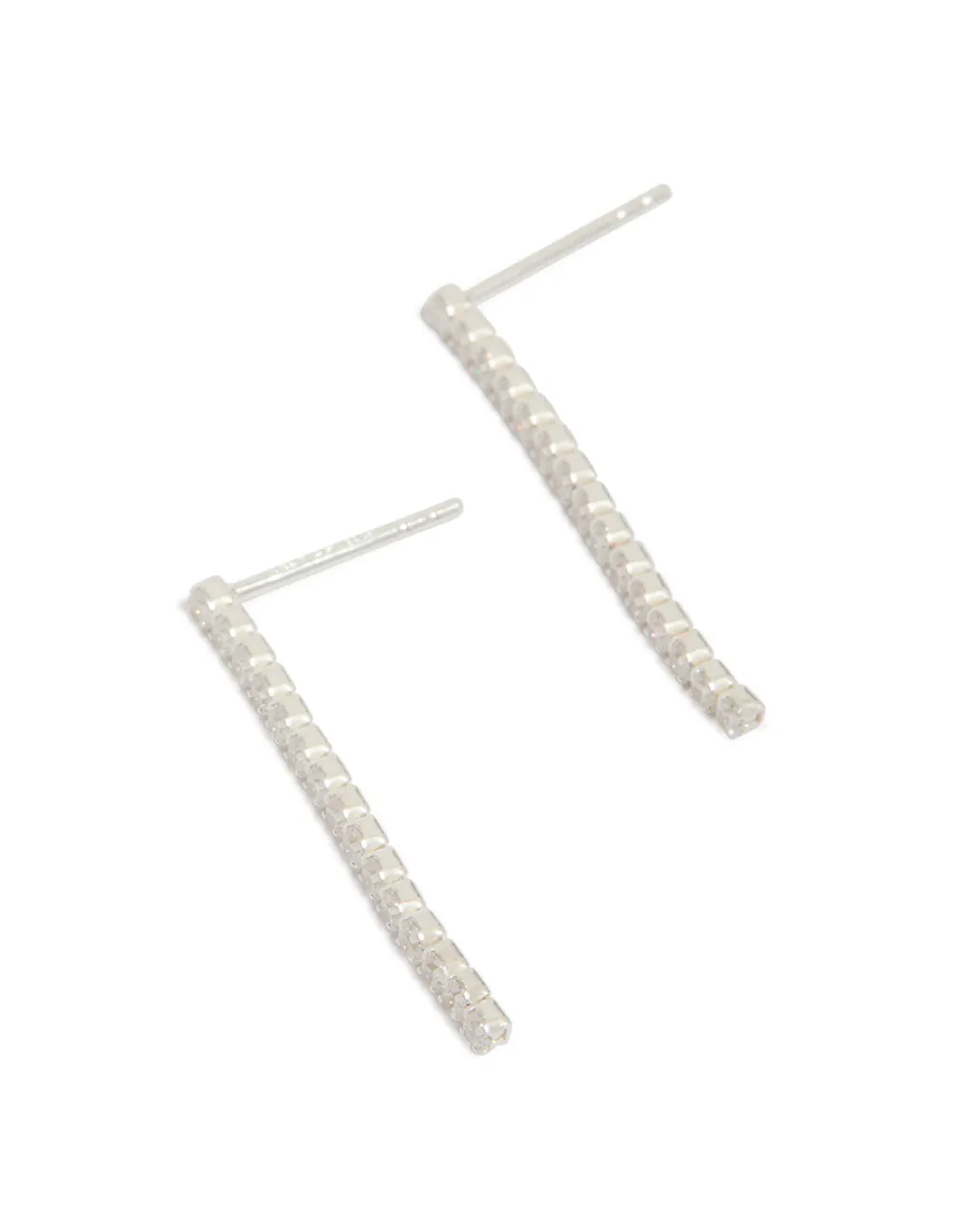 Sterling Silver Cubic Zirconia Drop Earrings sold by lovisa product image thumbnail 2