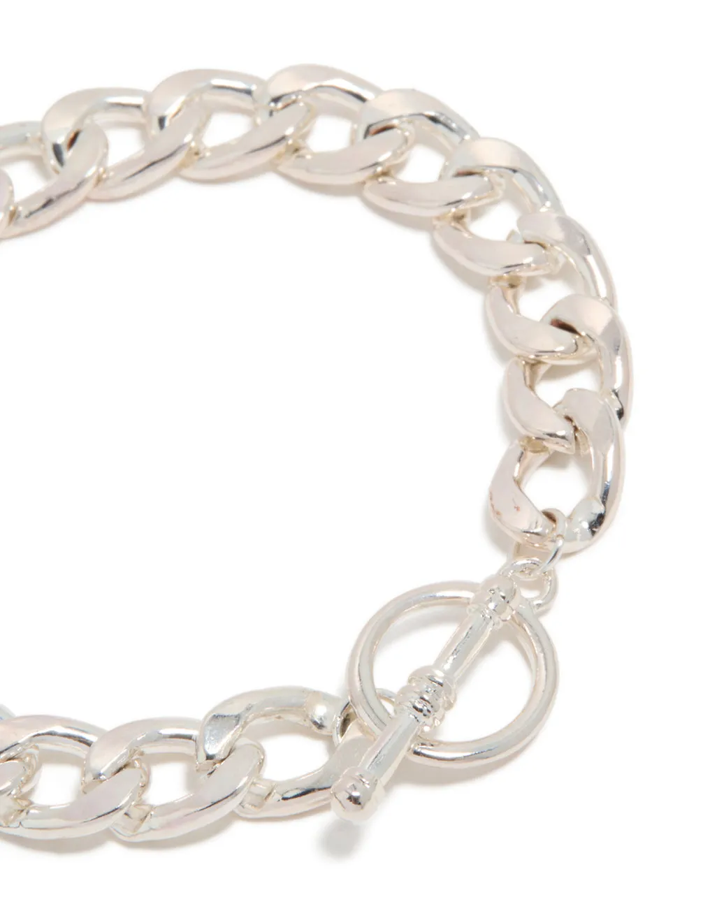 Silver Chunky T-Bar Bracelet sold by lovisa product image thumbnail 2