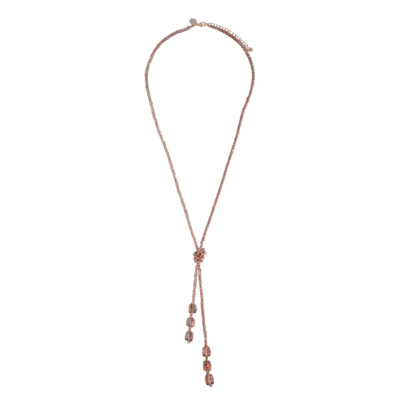 Bead Knot Tie Necklace sold by lovisa