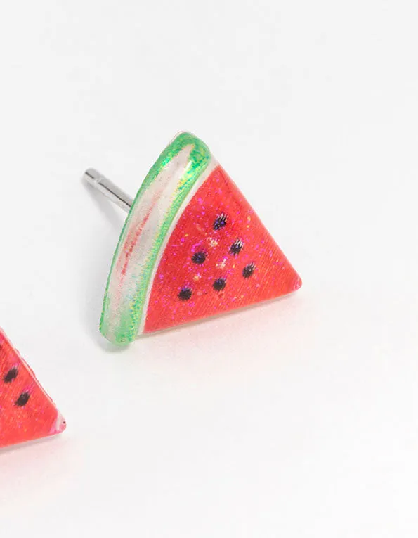 Watermelon Stud Earrings sold by lovisa product image thumbnail 3