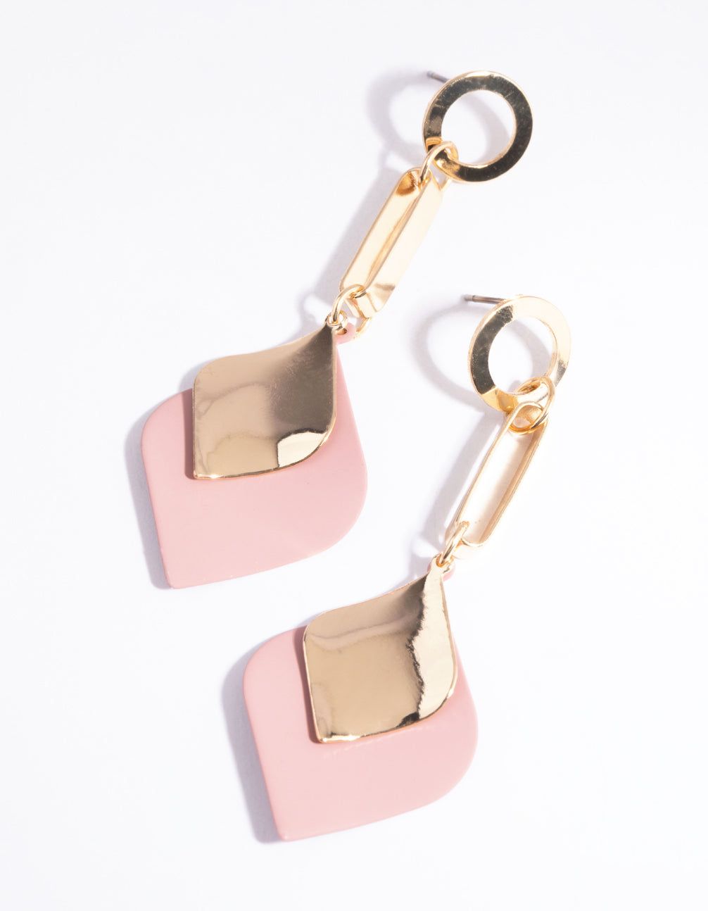 Blush Petal Drop Earrings sold by lovisa
