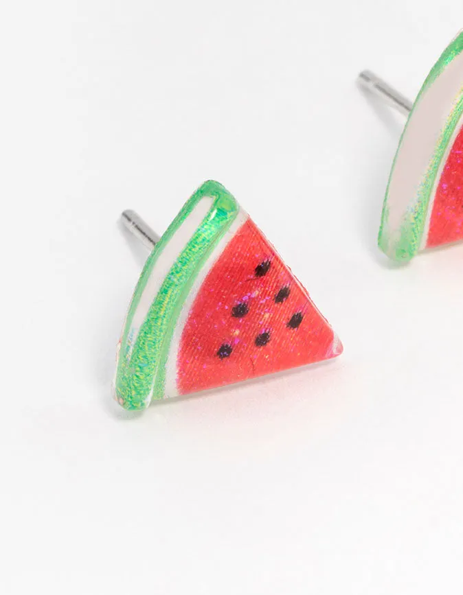 Watermelon Stud Earrings sold by lovisa product image thumbnail 2