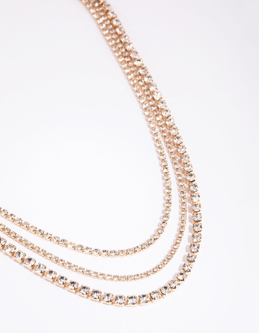 Gold Layered Cup Chain Necklace sold by lovisa