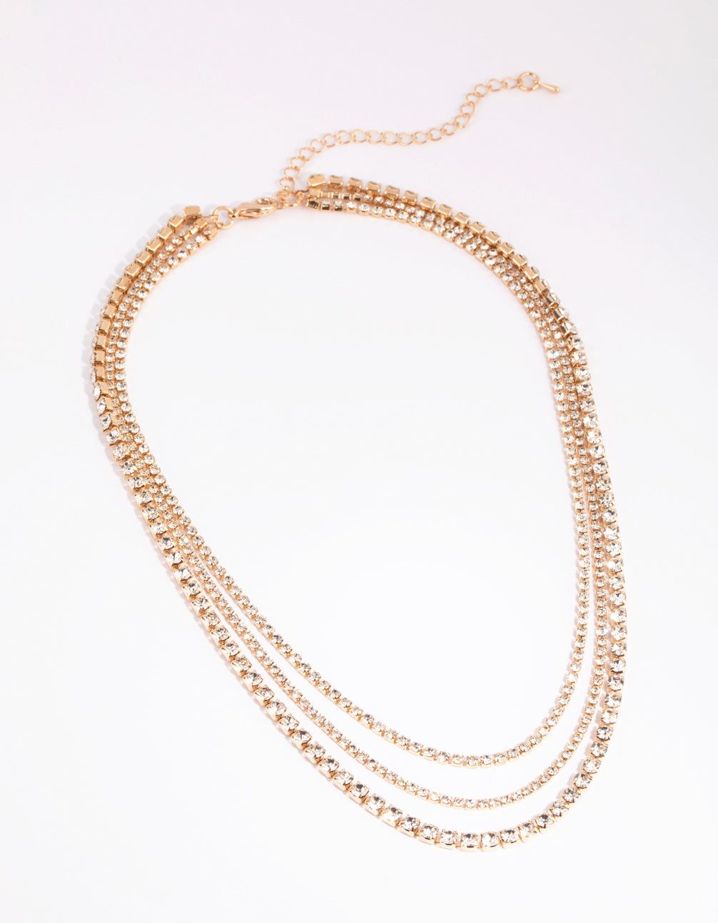 Gold Layered Cup Chain Necklace sold by lovisa product image thumbnail 2