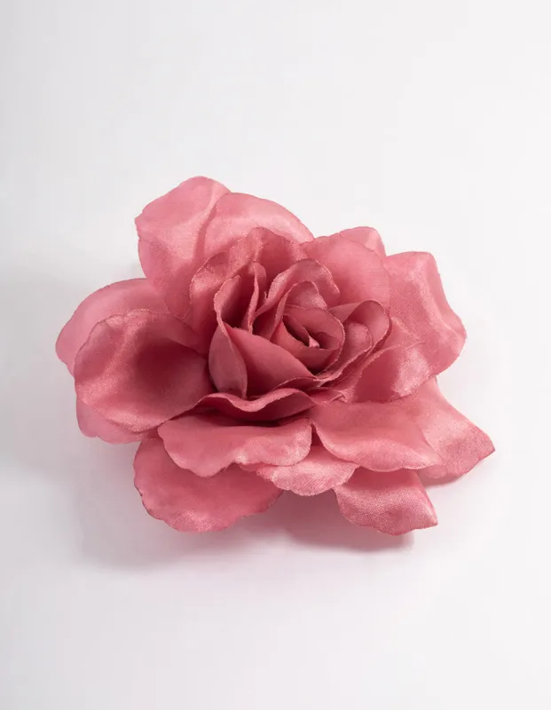 Fabric Pink Stone Flower Corsage sold by lovisa