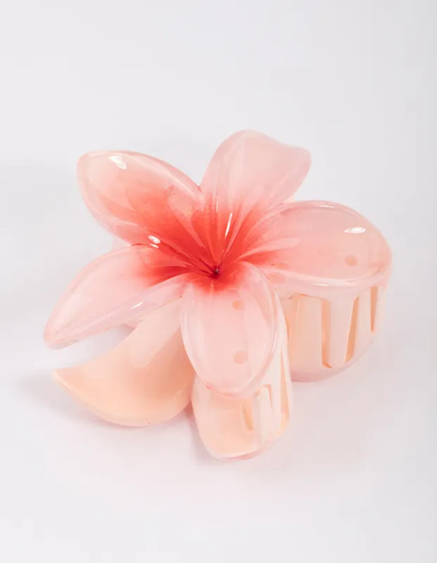 Acrylic Ombre Tropical Claw Clip sold by lovisa