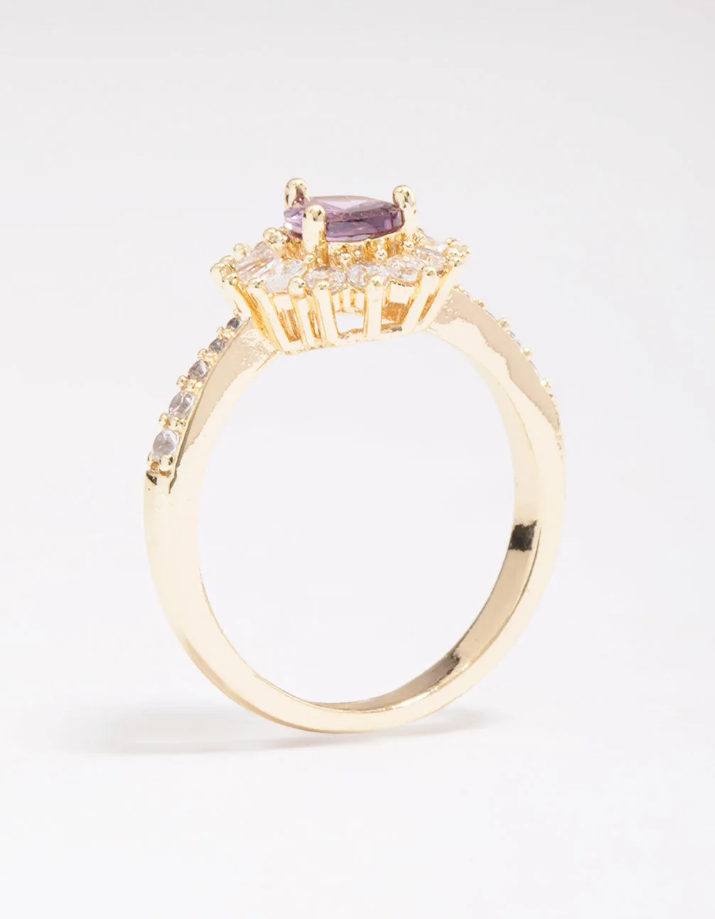 Gold Plated Regal Pear Ring sold by lovisa product image thumbnail 2