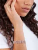 Rose Gold Diamante Petal Bracelet sold by lovisa