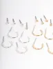Mixed Metal Plain & Dimanate Stud & Hoop Earring 12-Pack sold by lovisa