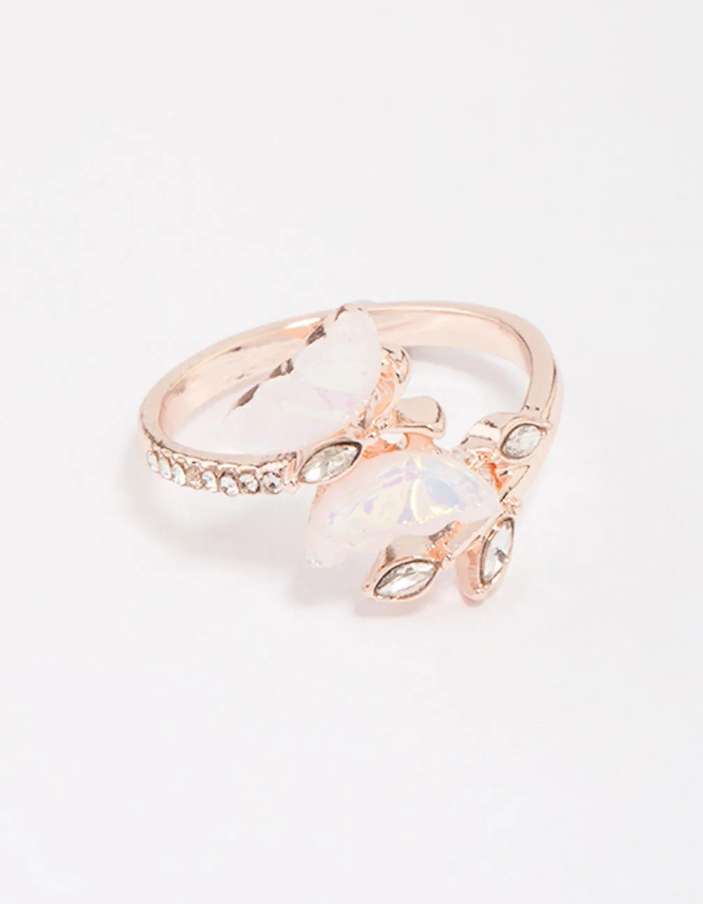 Rose Gold Butterfly Wrap Ring sold by lovisa product image thumbnail 2