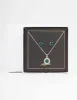Rhodium Diamante Halo Jewellery Set sold by lovisa